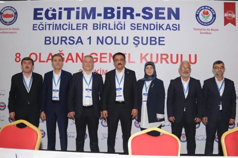 Eğitim-Bir-Sen Bursa'da Adil Yazıcıoğlu dönemi