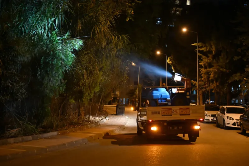 Mersin’de 13 ilçede yıl boyu ilaçlama seferberliği